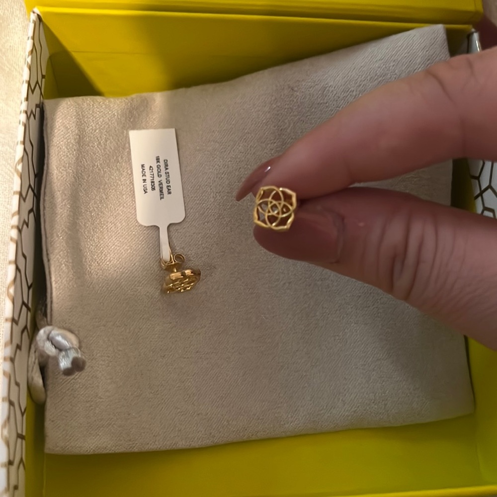 Stud earrings